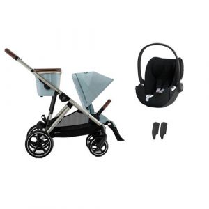 Cybex Poussette Duo Gazelle S TPE + Cloud T Stormy Blue