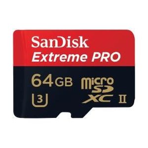 Image de Sandisk MicroSDXC A1 100MB 64Go Extreme Pro SDSQXCG-064G-GN6MA