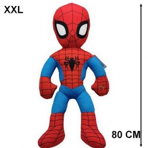 Guizmax Xl Grande Peluche Spiderman 80 Cm Sonore Avec Son