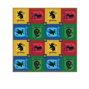 Amscan 16 Serviettes en papier Poudlard Harry Potter 33 x 33 cm - Couleur Multicolore
