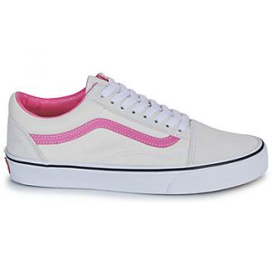 Vans Chaussures Old Skool Pig Suede blanc pur rose - 36