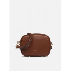 Image de VANESSA BRUNO Sacs À Main Holly Crossbody Par Marron