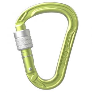 Edelrid HMS Strike Screw II - Mousqueton HMS vert/gris