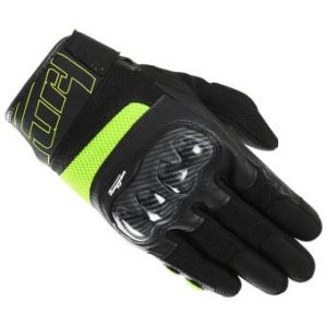 Furygan Gants cuir/textile Galax Evo noir/jaune fluo- S