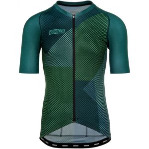 Bioracer Spitfire SS Jersey Men, green blitzz M Maillots route