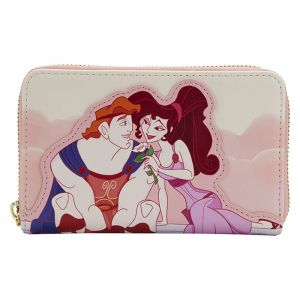 Funko Loungefly Disney Hercules Meg & Herc Portefeuille zippé pour 25e anniversaire Taille unique, Hercules, One Size, Disney Hercules Meg & Herc Portefeuille zippé pour 25e anniversaire