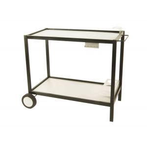 Somagic 965842 - Desserte pour plancha en inox 106.5 x 58 cm