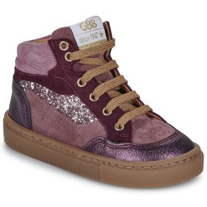 GBB Baskets montantes enfant COURAGEUX Violet - Taille 36,35