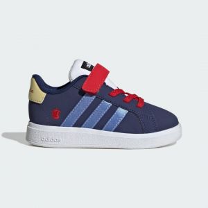 Adidas Chaussures grand court 00s snow whit el enfant bleu foncé