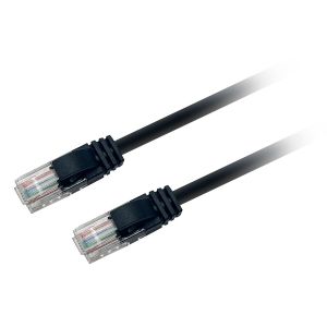 Textorm Câble RJ45 CAT.5E UTP - Noir - 0,5 m