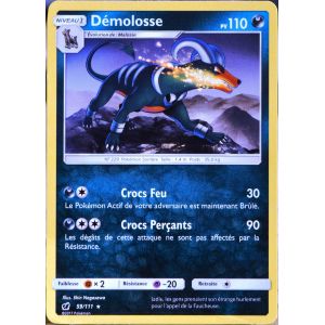 Image de Asmodée Carte Pokémon 59/111 Démolosse 110 Pv