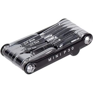 Topeak Mini P30 Outil multifonction, black Mini-outils & Outils multifonctions