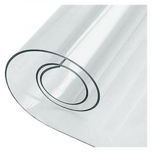 Comercial Candela - Nappe pvc Transparente Protecteur de Meubles 60 Microns Taille 140X140 cm