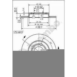 Image de Brembo 2 Disques de frein 08.9148.11