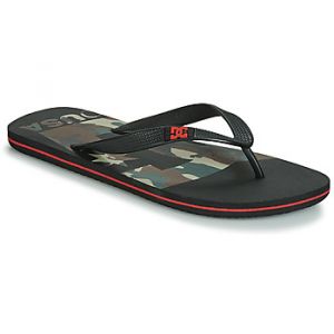 DC Shoes Tongs SPRAY GRAFFIK M SNDL CMW Noir - Taille 39,40 1/2