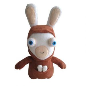Netis Les Lapins Crétins peluche Cangaroo 22 cm