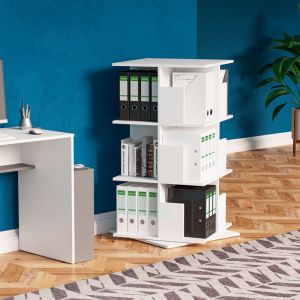 Vicco - tag&egrave;re pivotante "Alfa" Blanc