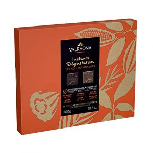 Valrhona Coffret Les Collectionneurs 60 carrés chocolat noir 300g