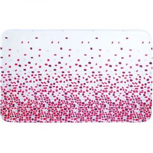 Image de MSV Tapis de bain microfibre - 45x75 cm - Brest rose