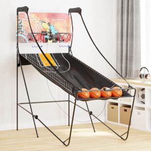 VidaXL Machine d arcade de basket avec 4 balles pour 2 joueurs