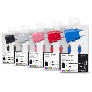 Bigben Adapter AC 'Color edition' pour 3DS compatible DSi et DSi XL