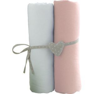 Image de Babycalin 2 draps housses bébé 60 x 120 cm