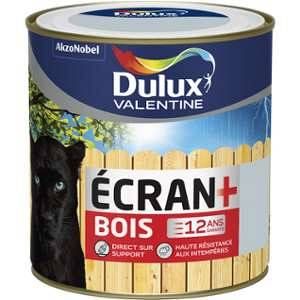 Dulux Valentine Peinture Ecran+ Bois Satin Gris Clair (RAL 7035) 0,5 L