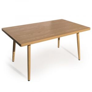 Image de Table Rectangulaire Scandinave Frêne FRANGIE