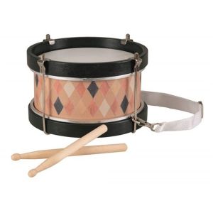Egmont Toys Tambour en bois terra
