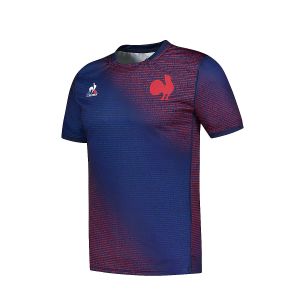 Le Coq Sportif Maillot Prematch Homme - XV de France