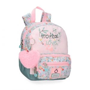 Enso Pour enfant. Sac ? dos pour poussette Tropical love rose