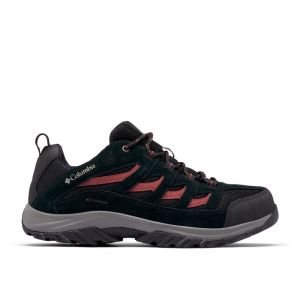 Columbia Chaussures Crestwood Waterproof noir rouge - 40.5