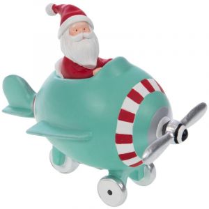 Amadeus P&egrave;re No&euml;l Santa Avion (lot de 2)