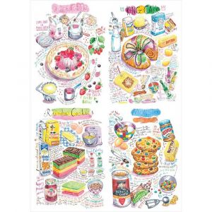 Puzzle 4x260 pi&egrave;ces : Lucile Prache