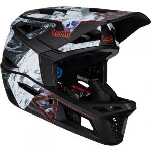 Leatt Casque integral vtt gravity 4 0 alpine noir blanc