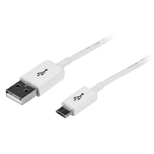 StarTech.com USBPAUB50CMW - C&acirc;ble USB 2.0 type A/microB 50 cm