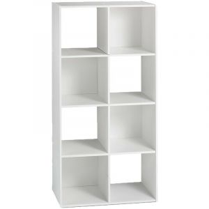 Calicosy Etagère rangement avec 8 cases .