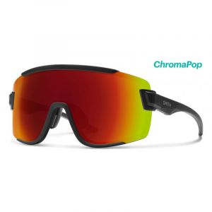 Image de Smith Paire de lunettes sunlight wildcat matte black chromapop red mirror