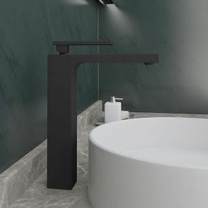 Distribain Robinet mitigeur GARDENIA Black - Noir