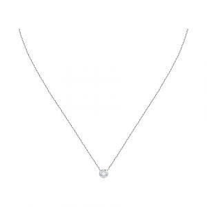 Live Diamond - Kette 375er Weißgold, recycelt Ketten 1 ct Damen (389.99 € / 1 ct)