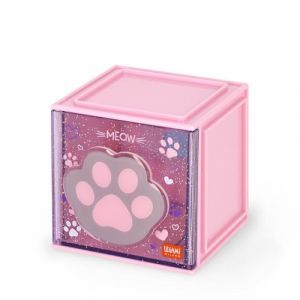 Legami Organiseur de bureau modulable - Cutie Cube - Kitty