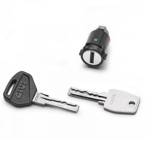 Givi Barillet de bagagerie Smart Security Lock + Clé de sécurité OBKEV / OBKEVS
