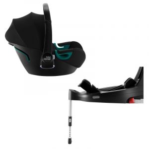 Image de Britax Römer Siège-auto Baby Safe iSense i-Size + Base Flex iSense – Space Black
