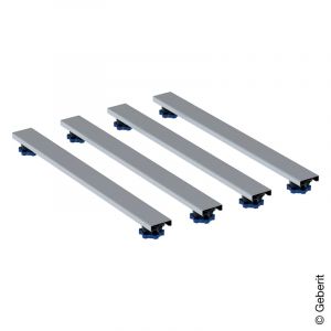 Geberit Universal Jeu de pieds et de traverses pour receveurs de douche en r&eacute;sine de pierre, &agrave; partir de 140 cm, 554956001,
