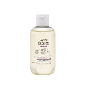 Corine de Farme Huile de Massage Relaxante 100ml à l'Extrait de Tilleul pour Bébé - Formule Hypoallergénique, 95% d'Ingrédients Naturels, Parfum Apaisant, Tout Type de Peau