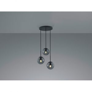 Trio Lighting - Suspension Balini Anthracite 3x28W E14