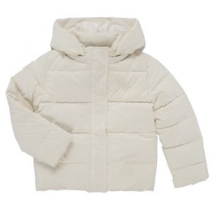 Guess Doudounes enfants HOODED LS PADDED PUFFER W/ZIP Beige - Taille 8 ans,10 ans,12 ans,14 ans,16 ans