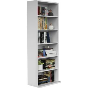 Armoires - Armoire de rangement CD &agrave; 6 compartiments - rangement CD ou jeux - armoire murale ouverte