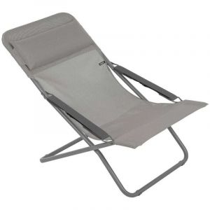 Lafuma Mobilier - Chaise longue / bain de soleil pliant - TRANSABED