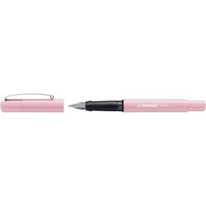 Stabilo 5050/26-8-41 - Stylo plume beFab! Pastel, tracé 0,5 mm, coloris rose